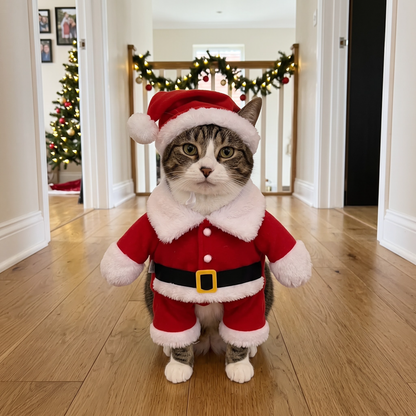 Disfraz Papá Noel para mascotas